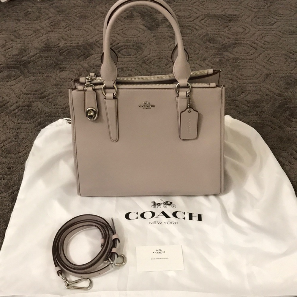 Coach Crosby Smooth Leather Carryall